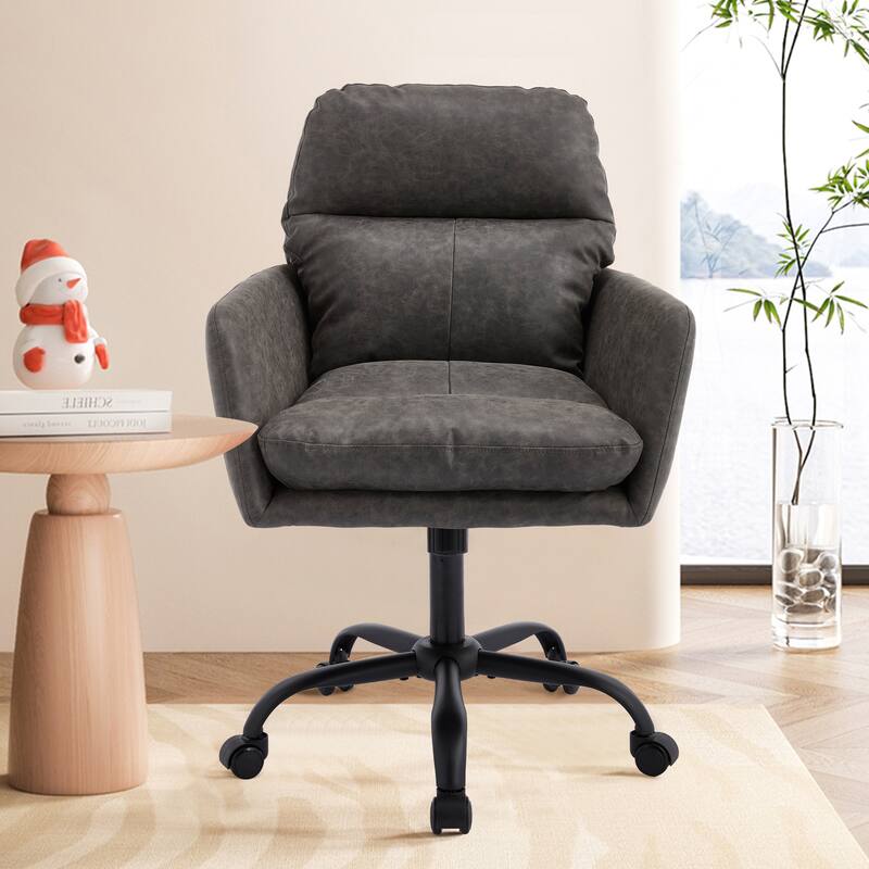Artificial leather, PU leather, adjustable in height, suitable for office, bedroom, dressing table and other environments