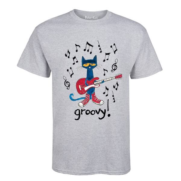 Shop Pete The Cat Guitar Groovy Adult Short Sleeve Tee