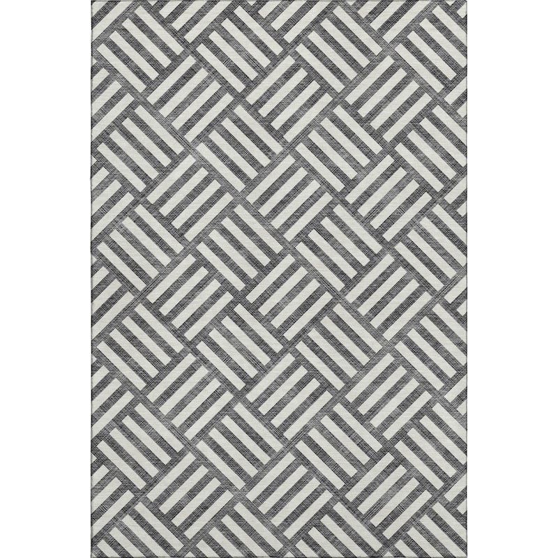 Premium Washable Super Soft Contemporary Mosaic Mayfield Rug