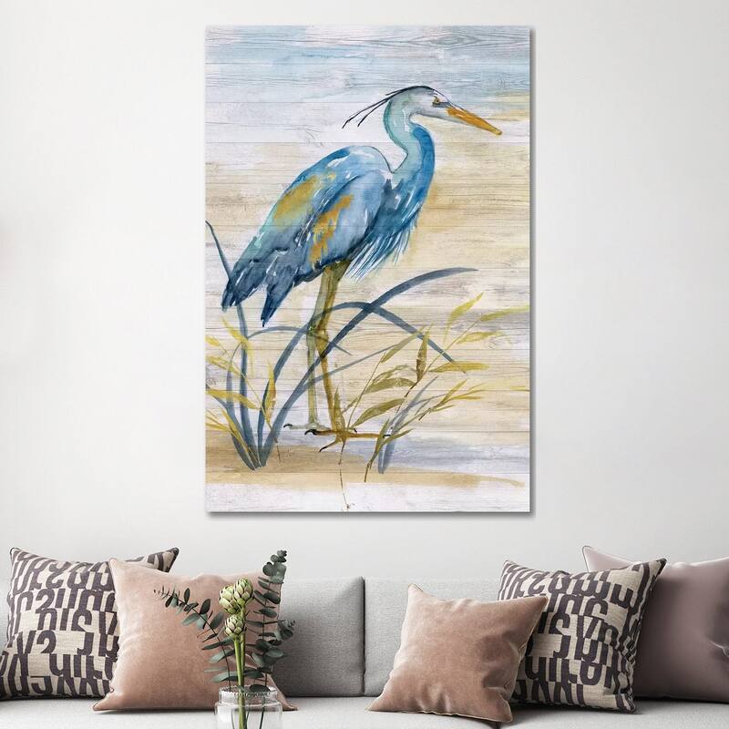 iCanvas "Blue Heron I" by Nan Canvas Print