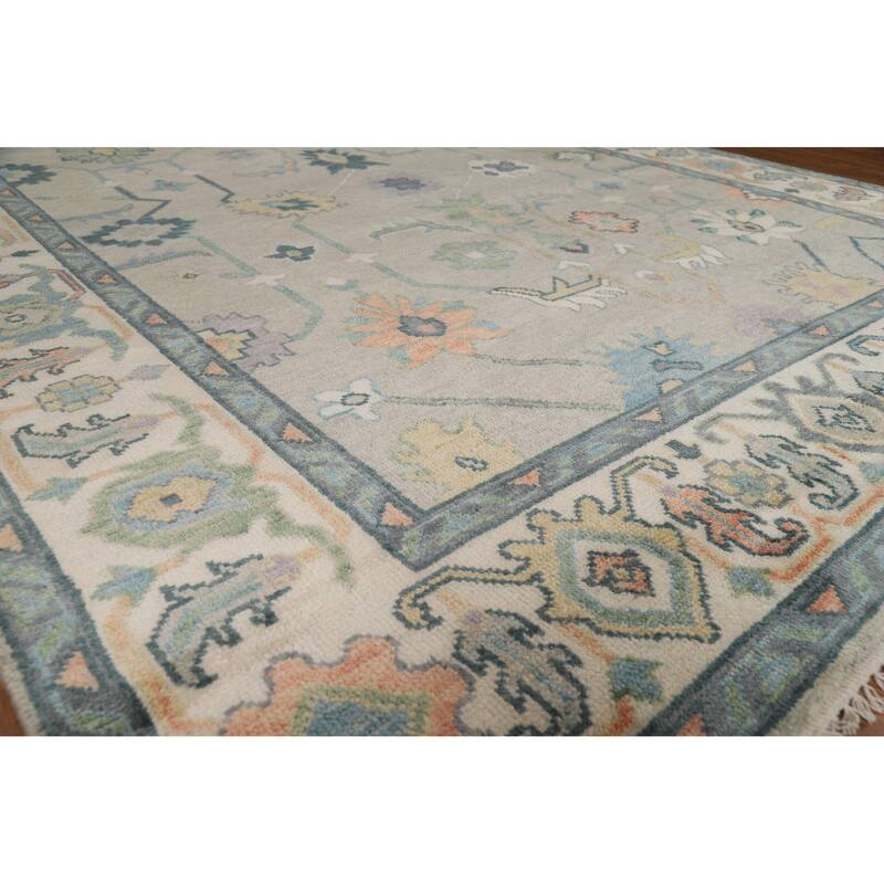 Oushak Indian Area Rug Handmade Oriental Wool Carpet - 8'2" x 10'0"