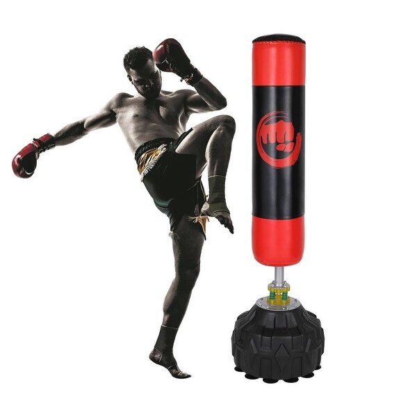 New Christmas Gift 5Ft Heavy Filled Boxing Punch bag Martial Arts Training Set 