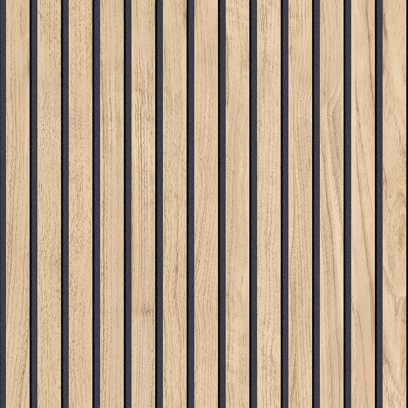 Belgravia Decor Panacea Light Brown Wood Wallpaper