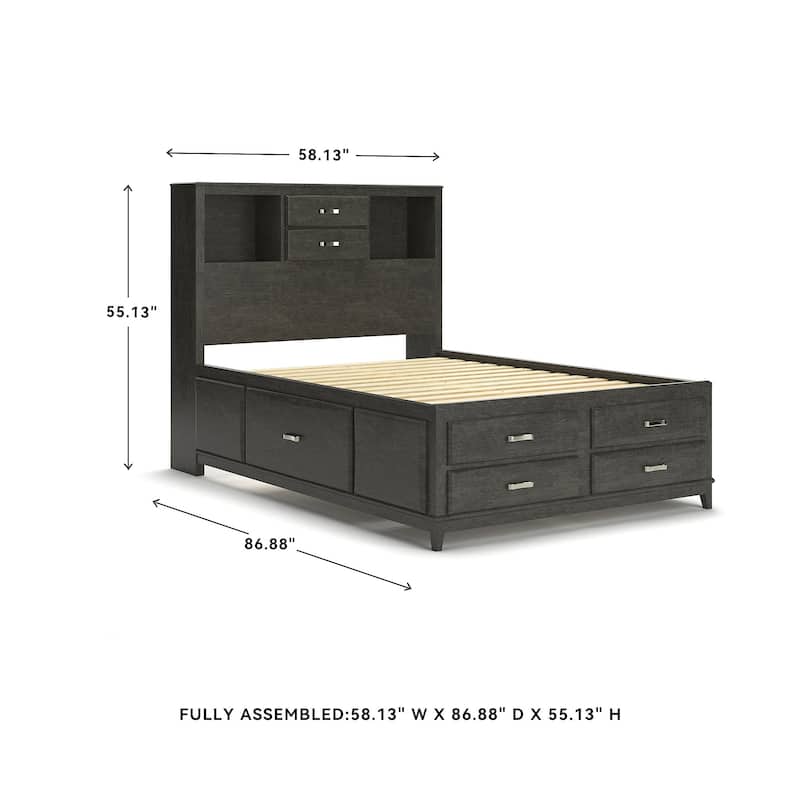 Signature Design By Ashley Caitbrook Storage Bed with 8 Drawers