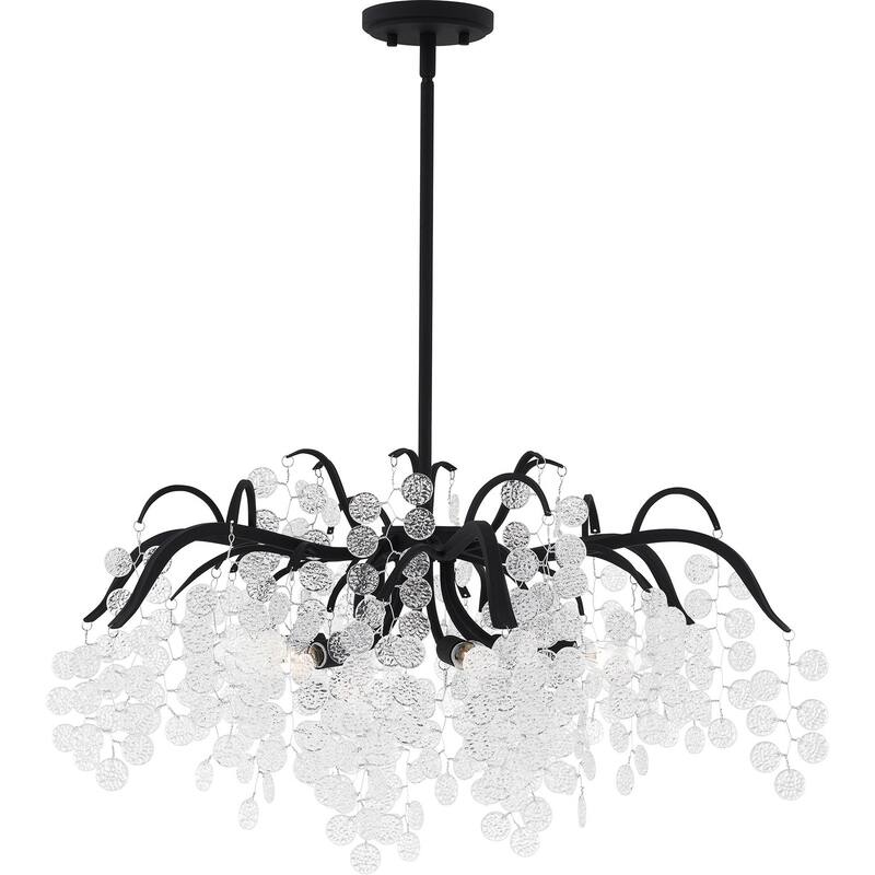 Maple Six Light Chandelier