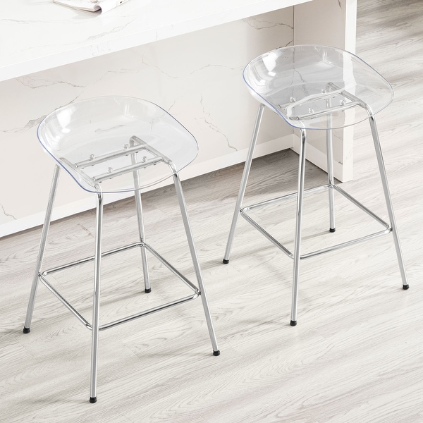 Transparent bar stools uk discount