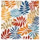 SAFAVIEH Cabana Laila Indoor/ Outdoor Waterproof Patio Floral Rug - 3' Square - Cream/Red