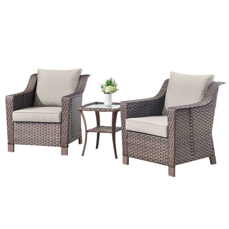 Outside Patio Sofa Chair with Cushions