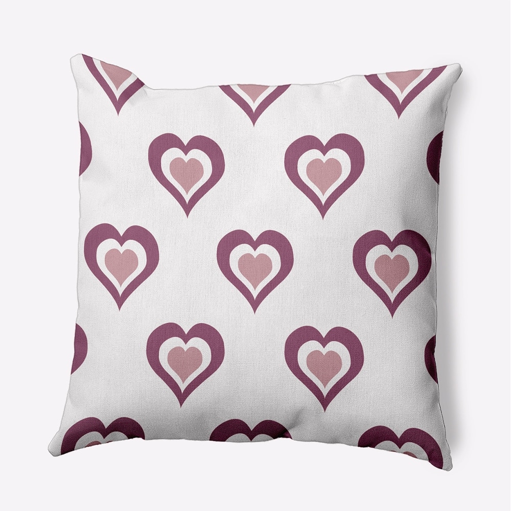 Burnin' Love Valentines Day Decorative Throw Pillow