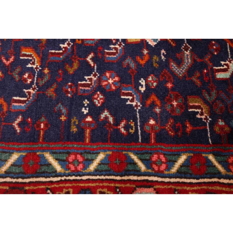 ECARPETGALLERY Hand-knotted Anadol Navy Wool Rug - 3'2 x 10'4