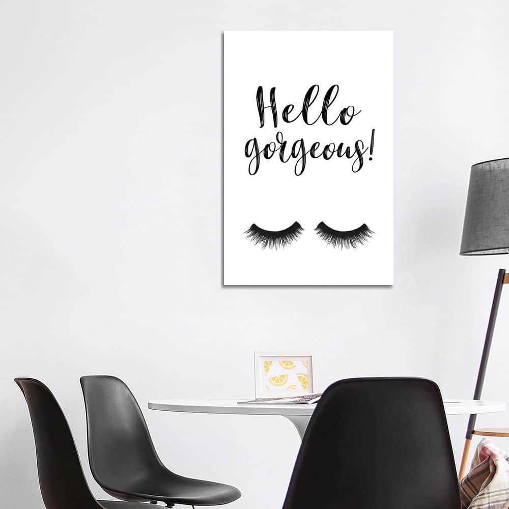 iCanvas "Hello Gorgeous" by Sisi & Seb Canvas Print