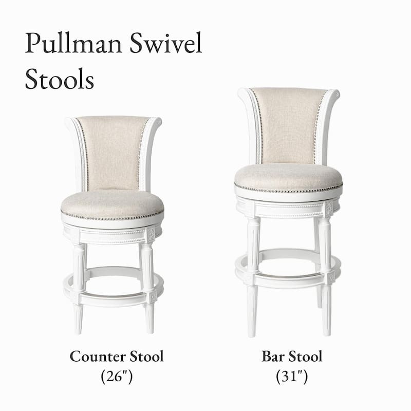Maven Lane 26" Pullman Swivel Counter Height Kitchen Stool