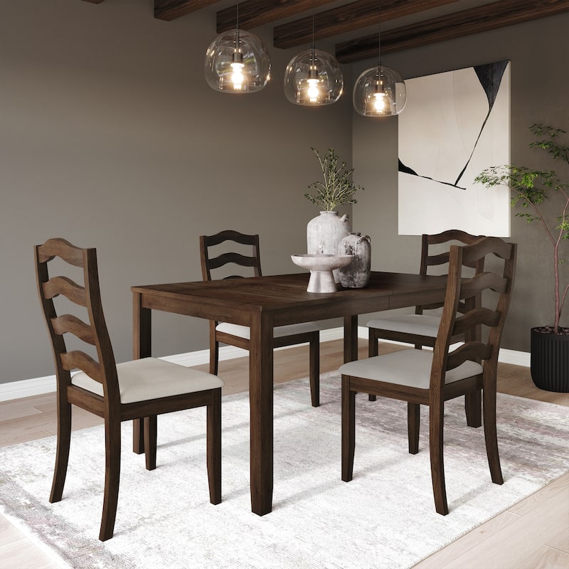CraftPorch Sophistique 5-piece Wooden Dining Set