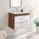Option White Walnut White