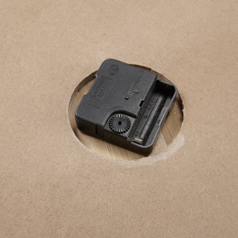 Madison Park Mason 23.6" Wood Wall Clock