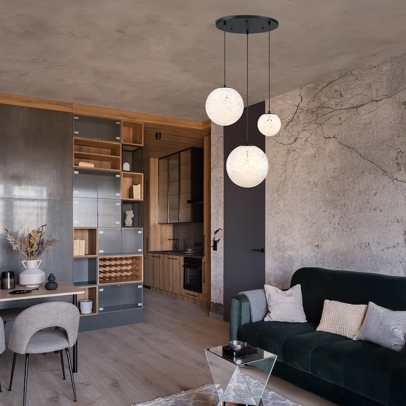 Designers Fountain D282M-3CHD Circo 3 Light 29" Wide Chandelier