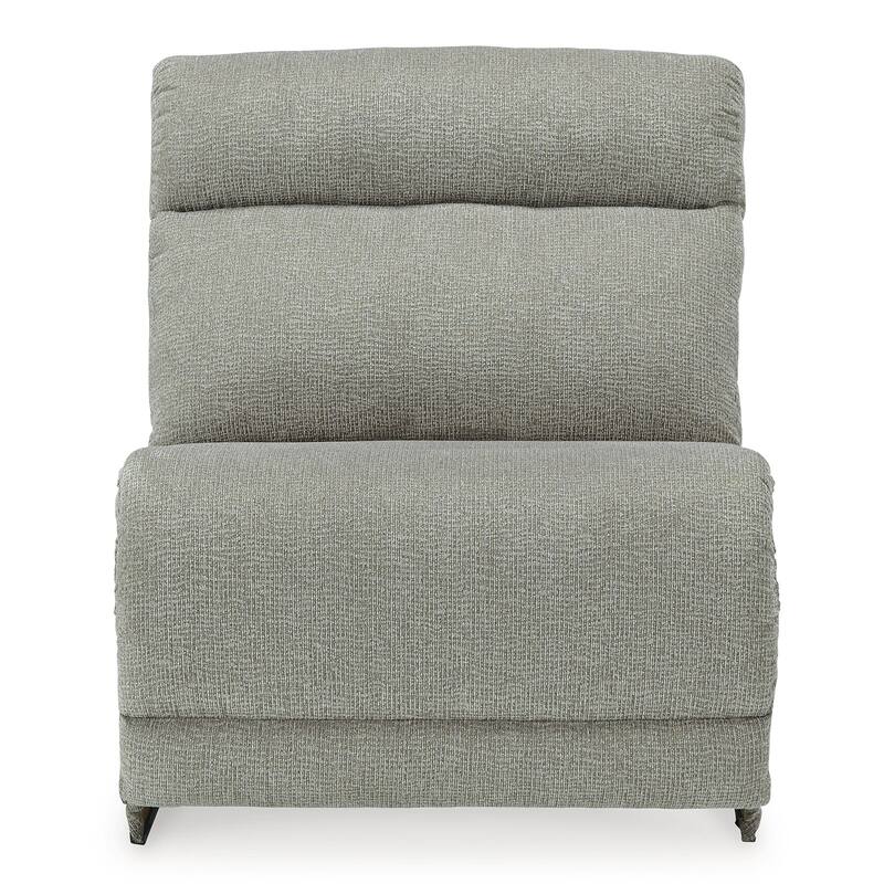 Signature Design by Ashley Colleyville Gray 4-Piece Power Reclining Sectional with Chaise - 141"W x 65"D x 39"H