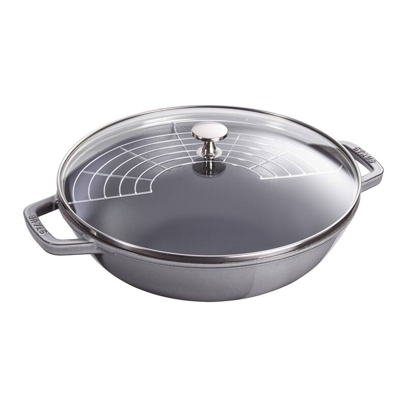 STAUB Cast Iron 4.5-qt Perfect Pan