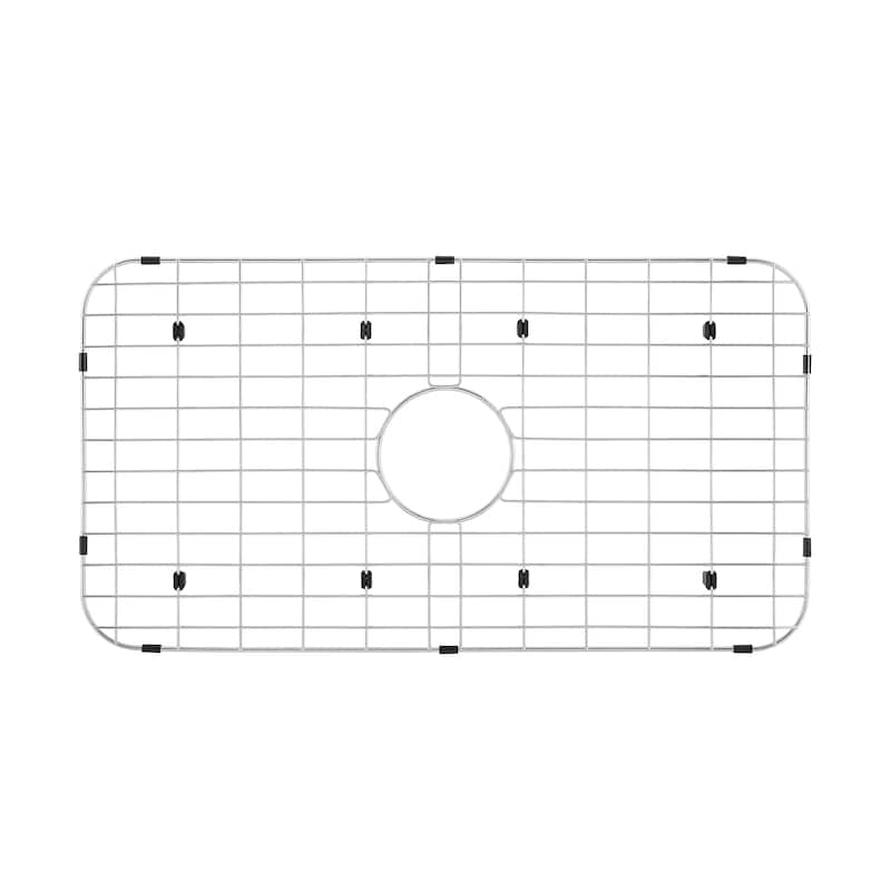 33 x 20 Stainless Steel Kitchen Sink Grid - Black