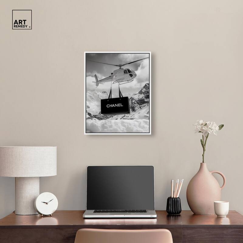 Fashion Delivery Canvas by Art Remedy