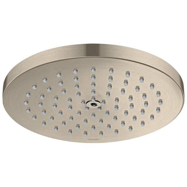 Hansgrohe Raindance S 1.8 GPM Single Function Shower Head with - Brushed Nickel