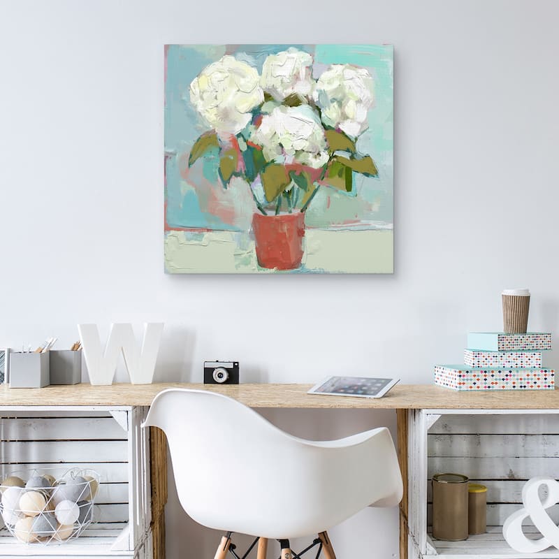 Petal Panache I by Studio Arts Canvas Art Print
