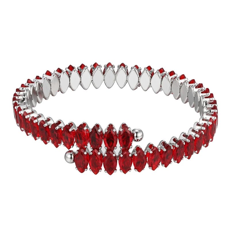 Victoria Townsend Cubic Zirconia Marquise Cuff Bracelet