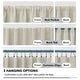 preview thumbnail 54 of 109, Deconovo Back Tab Blackout Curtains (2 Panel)