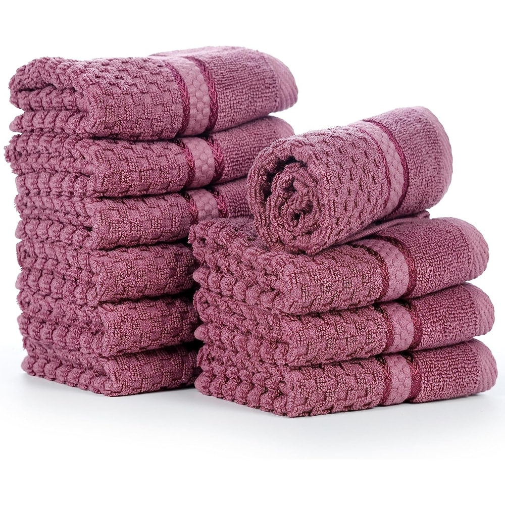 Purple best sale decorative towels
