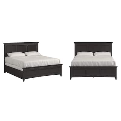 Varenna Wood Panel Platform Bed