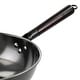 preview thumbnail 4 of 3, 13 Inch Heavy Gauge Carbon Steel Wok in Black