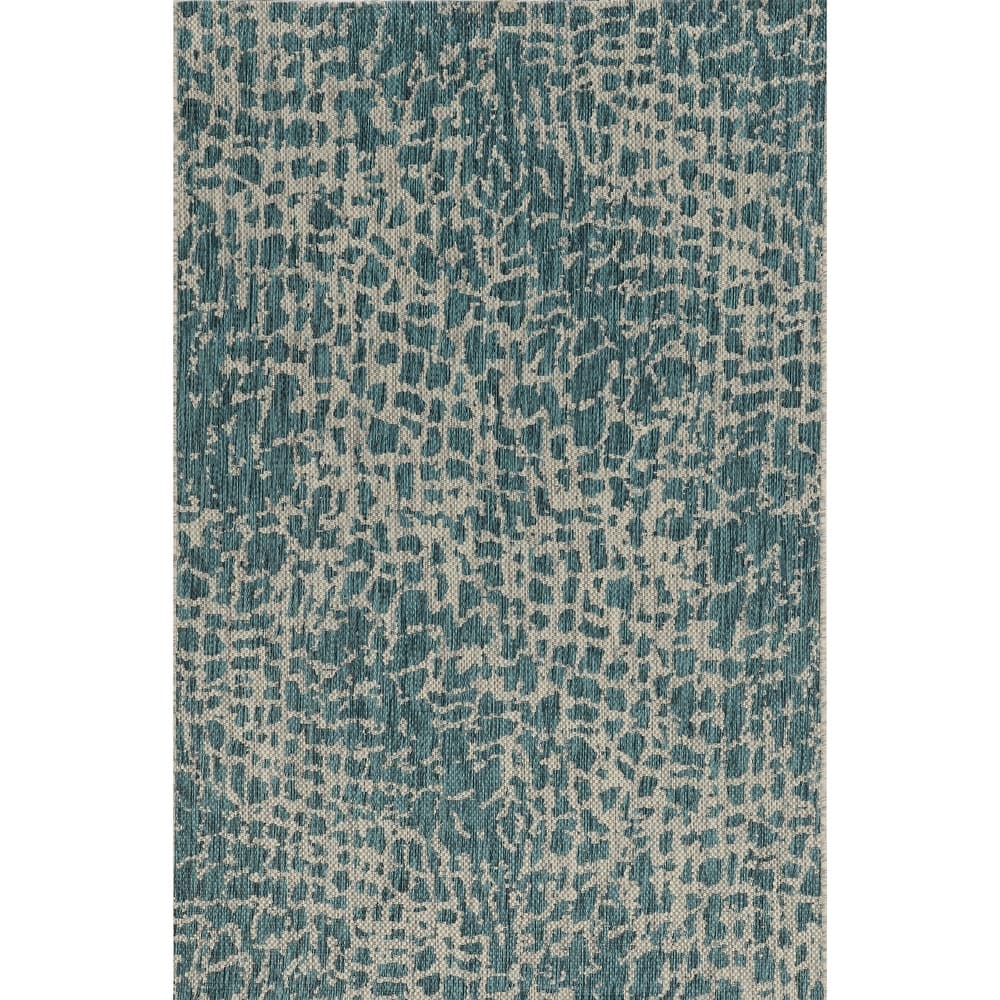 Porch & Den Valiant Teal Safari Area Rug