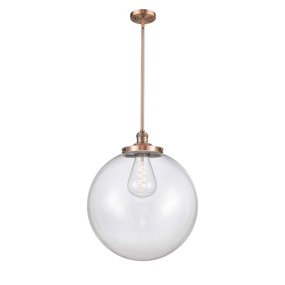 Innovations Lighting Franklin Restoration Beacon - 1 Light 18" Stem Hung Pendant