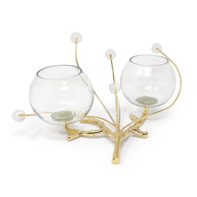 Bowl Branch Centerpiece with Ball Design