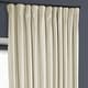 preview thumbnail 5 of 9, Exclusive Fabrics Extra Wide Heritage Plush Velvet Room Darkening Curtain (1 Panel)