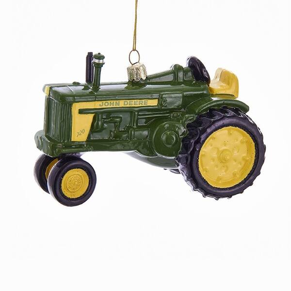 Shop Pack Of 6 Green And Yellow John Deere Tractor Ornaments