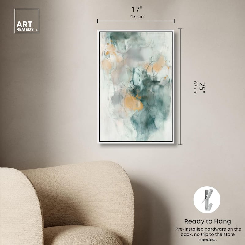Verdant Vapors II Canvas by Art Remedy