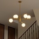 preview thumbnail 4 of 31, Modern 6-Light Dimmable Sputnik Bubble Chandelier for Dining Room