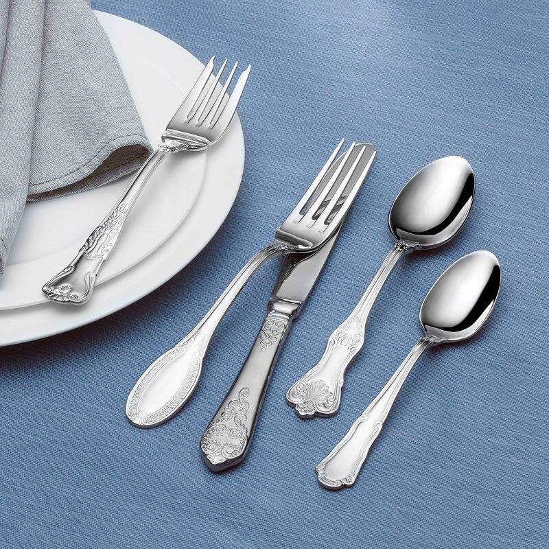Wallace Hotel Lux 20Piece Flatware Set On Sale Bed Bath & Beyond