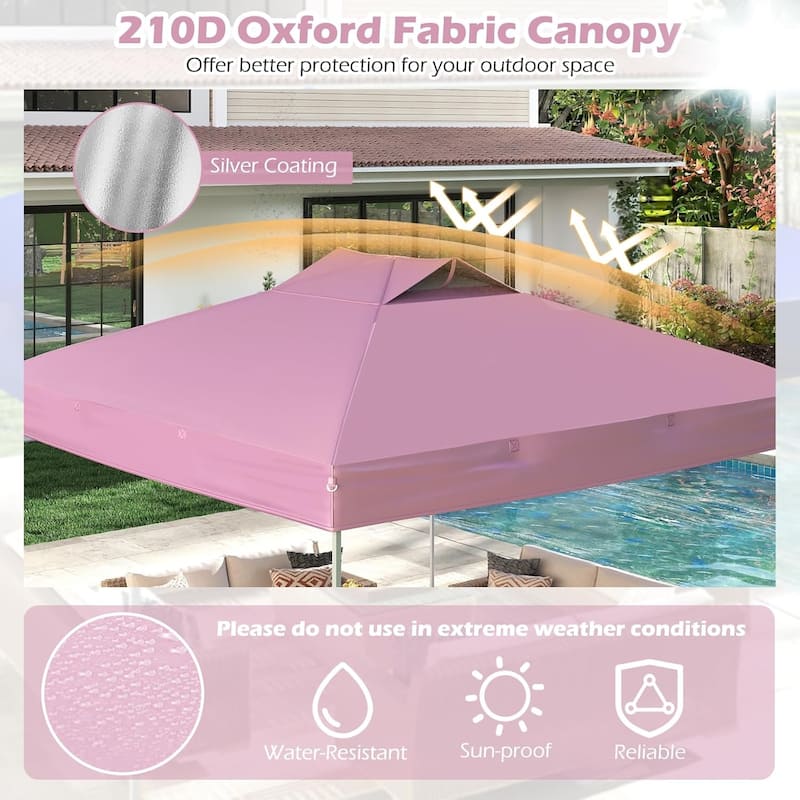 Pop Up Canopy Outdoor Sun Shade Portable Beach Tent