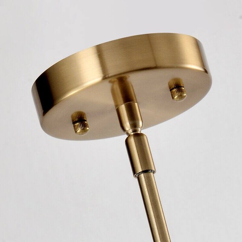 Maxax 3 - Light Chandelier with Wrought Iron Accents