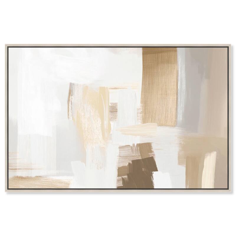 Honeycomb Hues II Canvas by Art Remedy - Silver - 24" x 16"