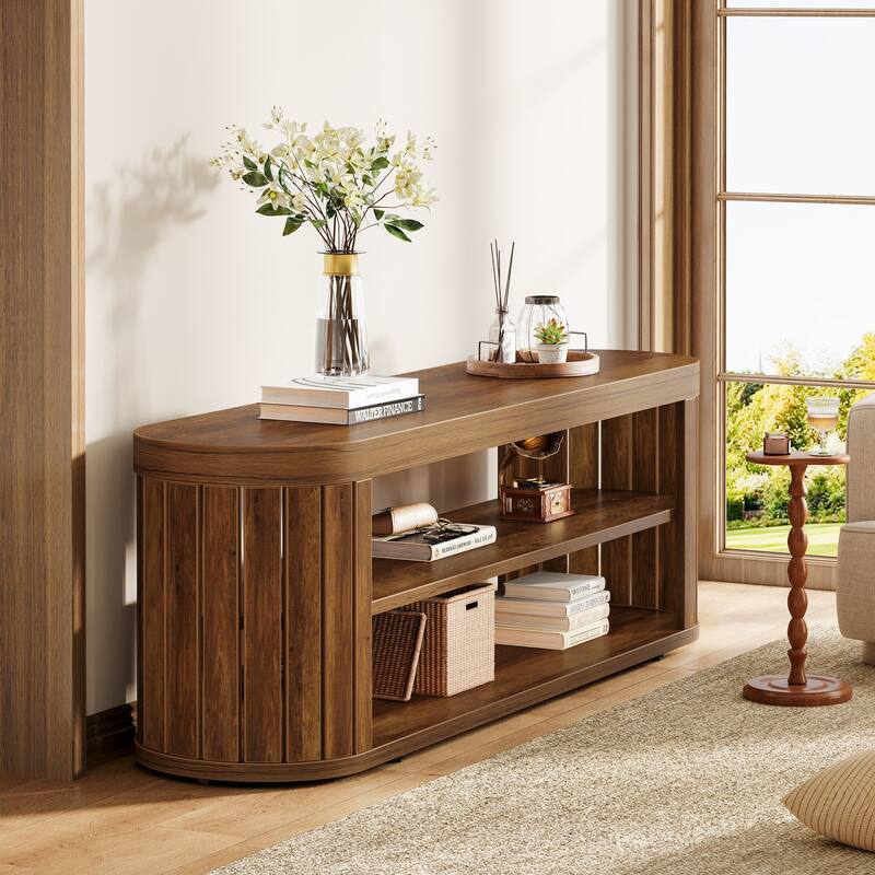 TV Stand for TVs up to 55 Inches, 47.2-Inch Entertainment Center