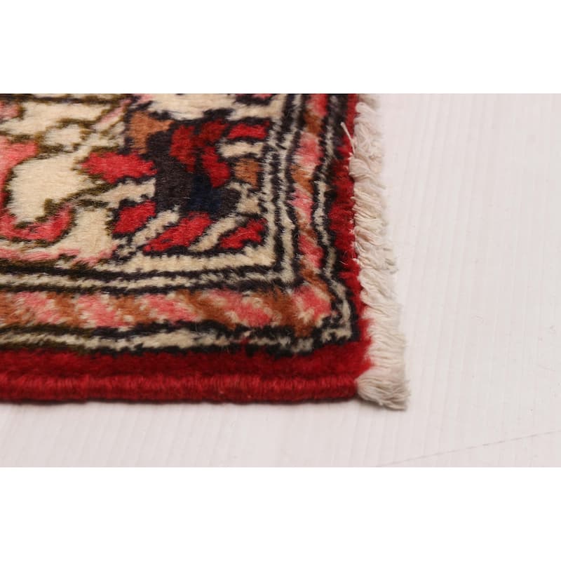 ECARPETGALLERY Hand-knotted Kayseri Vintage Red Wool Rug - 4'6 x 7'5