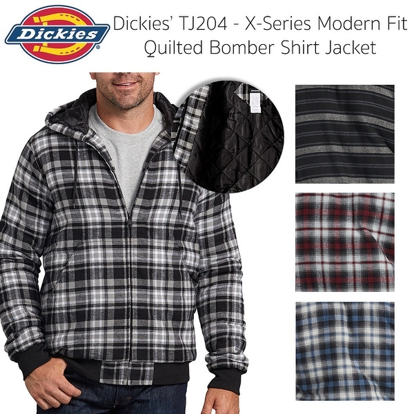 Dickies plaid jacket with hood clearance
