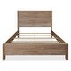 Thumbnail 10, Grain Wood Furniture Montauk Queen-size Solid Wood Panel Bed. Changes active main hero.
