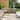 59'' Outdoor Dining Table All-Weather Cast Aluminum Umbrella Hole