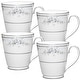 preview thumbnail 1 of 8, Noritake Sweet Leilani Set Of 4 Mugs, 12 oz.