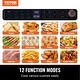 preview thumbnail 3 of 12, VEVOR Air Fryer Toaster Oven 7-IN-1 18L 1800W & 12-IN-1 25L 1700W Stainless Steel Convection Oven