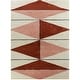 preview thumbnail 45 of 43, Balta Rugs Balta Levine Modern Geometric Shag Area Rug 2'7" x 7' Runner - Burnt Orange